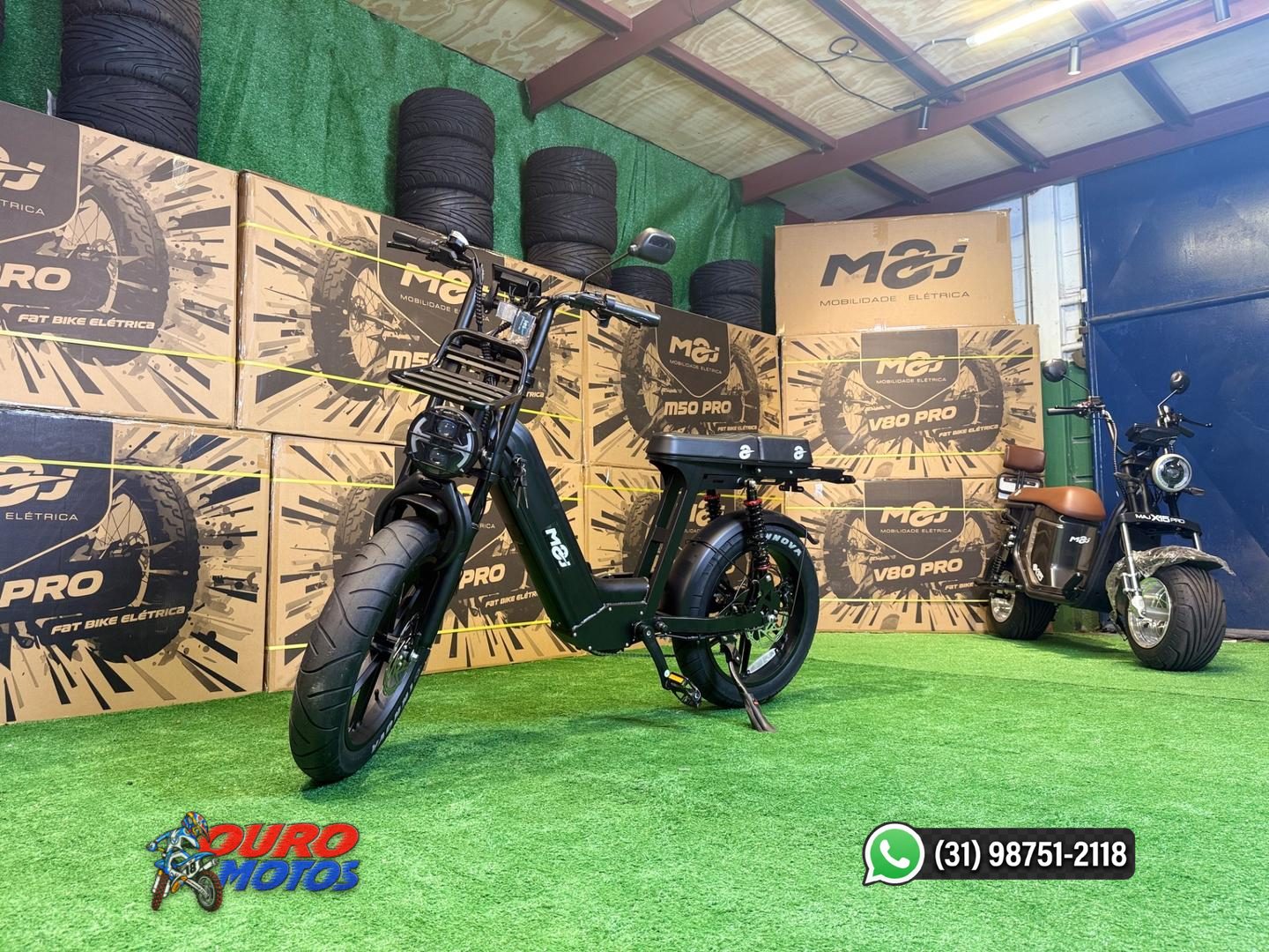 MAJ MOBILIDADE ELÉTRICA M50 PRO BICICLETA ELÉTRICA — foto 5
