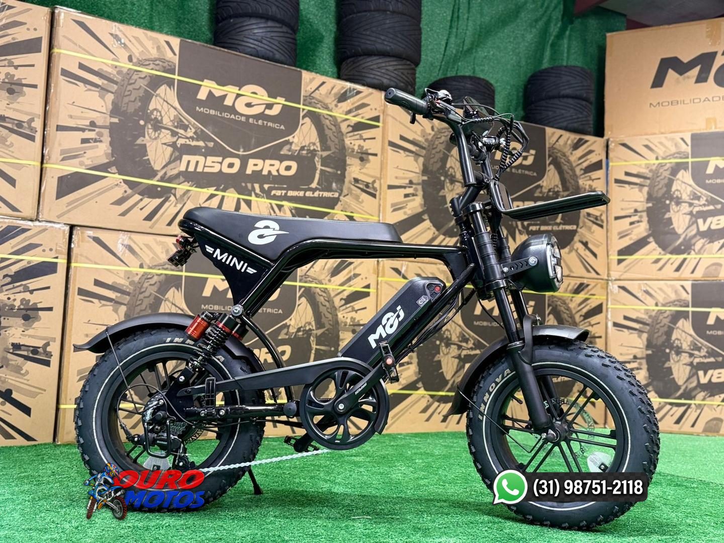 MAJ MOBILIDADE ELÉTRICA V8 MINI ULTRA BICICLETA ELÉTRICA — foto 3