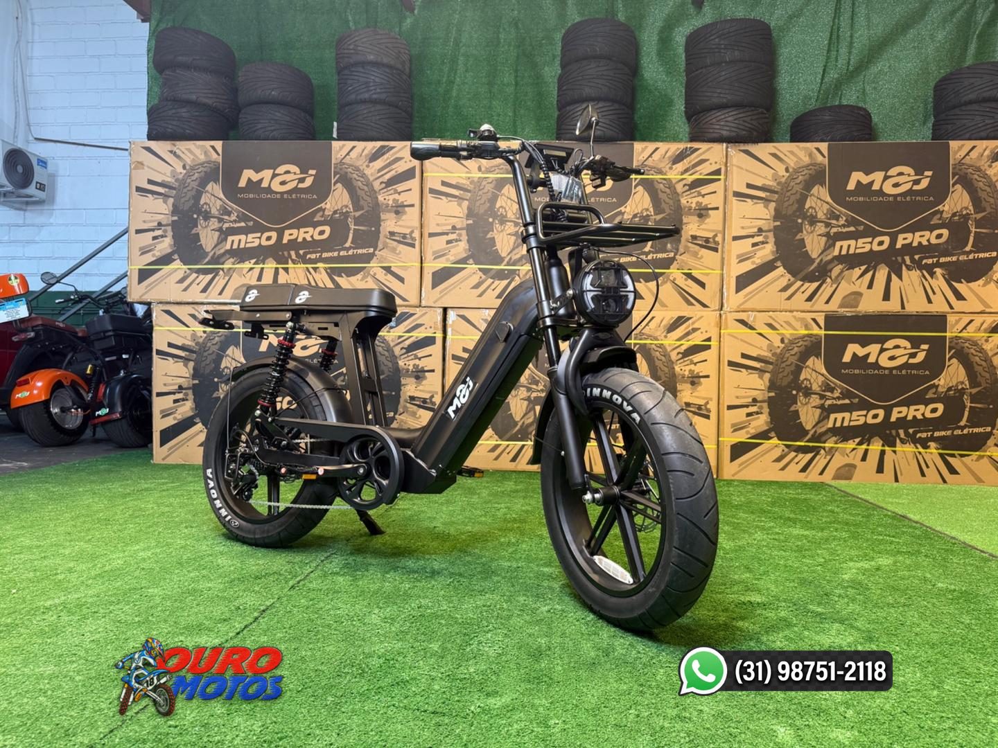 MAJ MOBILIDADE ELÉTRICA M50 PRO BICICLETA ELÉTRICA — foto 6