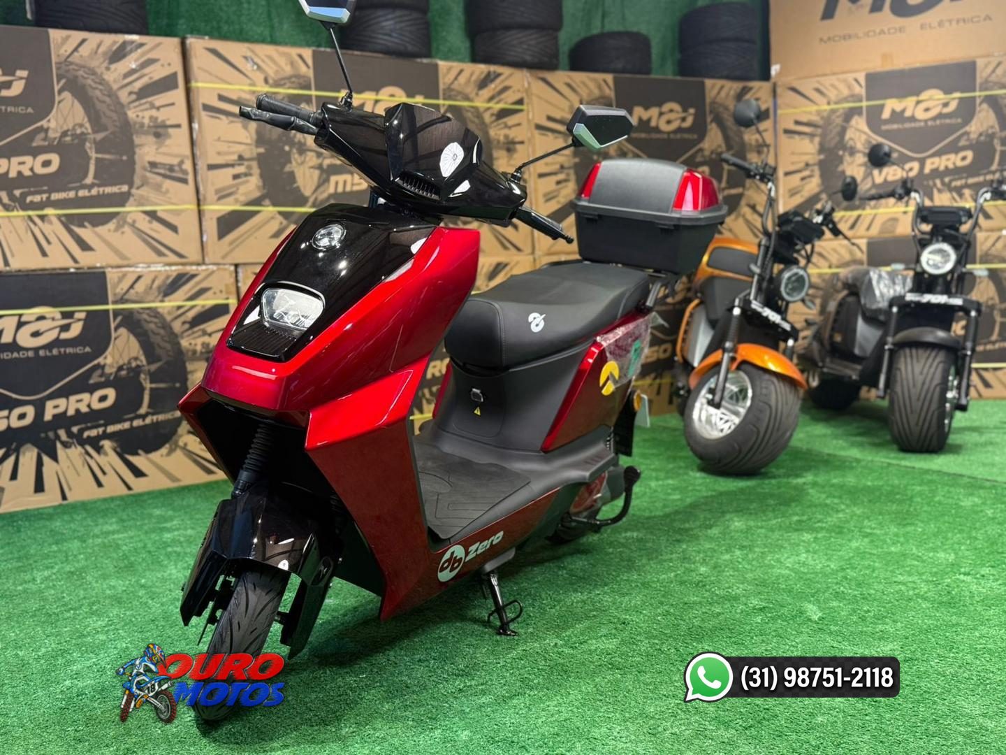 MAJ MOBILIDADE ELÉTRICA SCOOTER DB-ZERO 1000W — foto 4