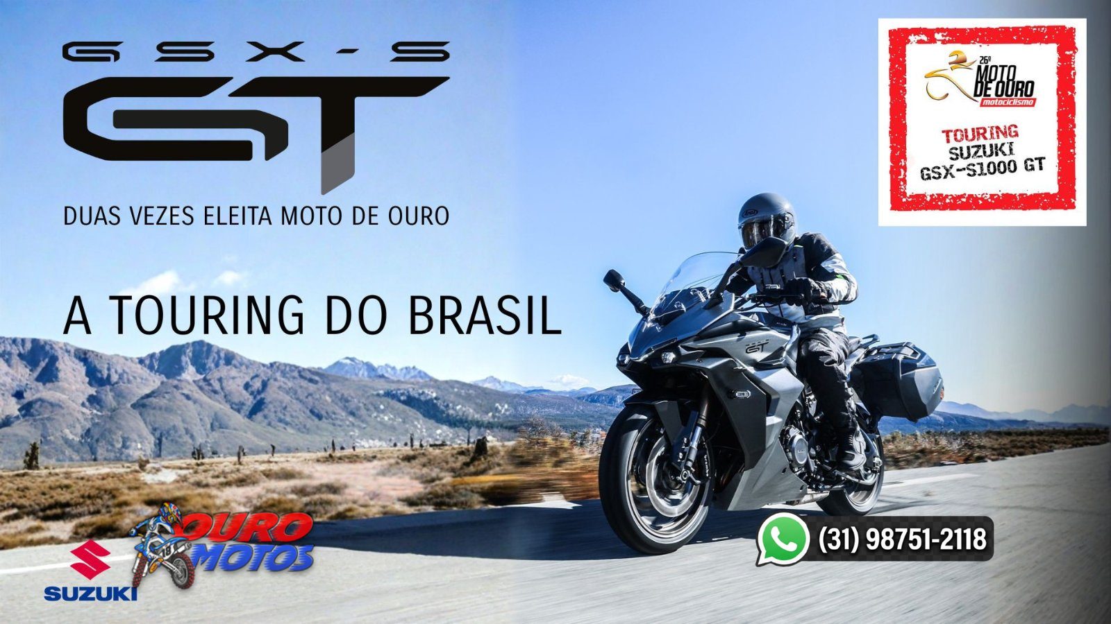 SUZUKI GSX-S1000 GT GRAND TOURING
